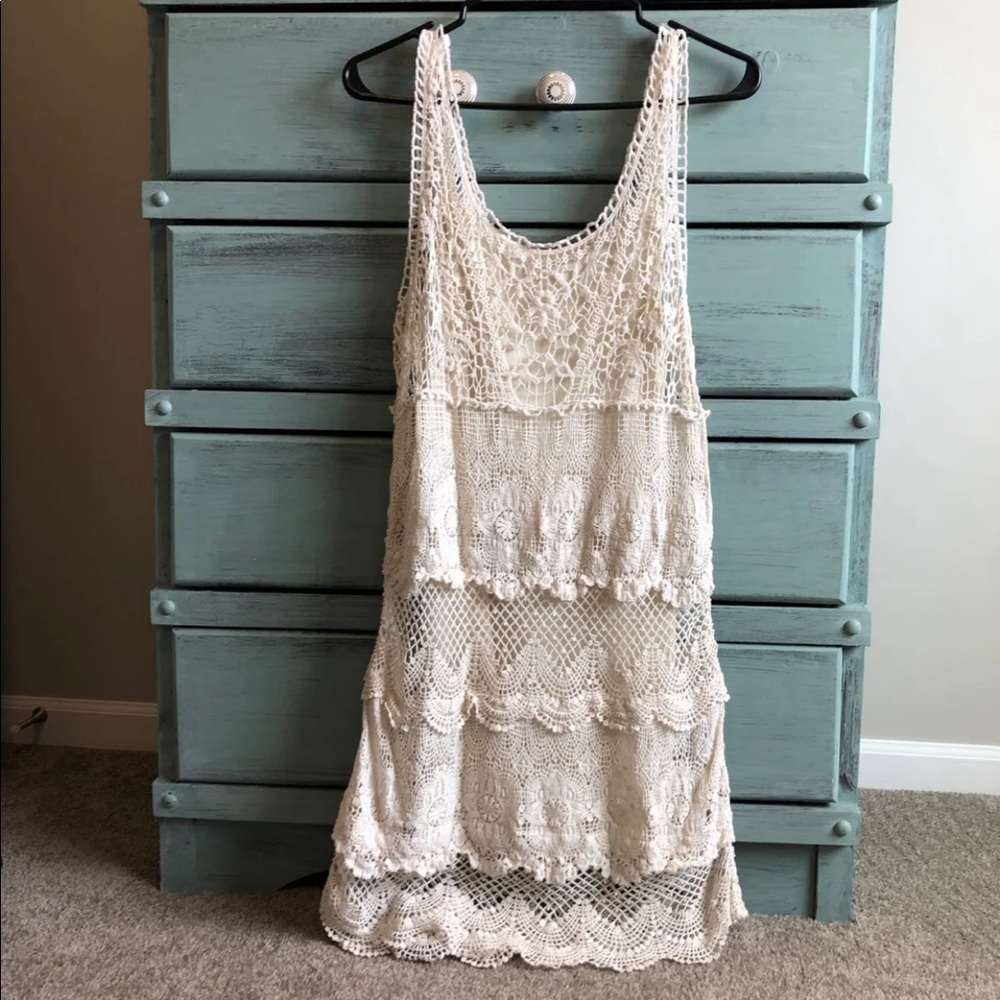American Eagle Crochet Dress